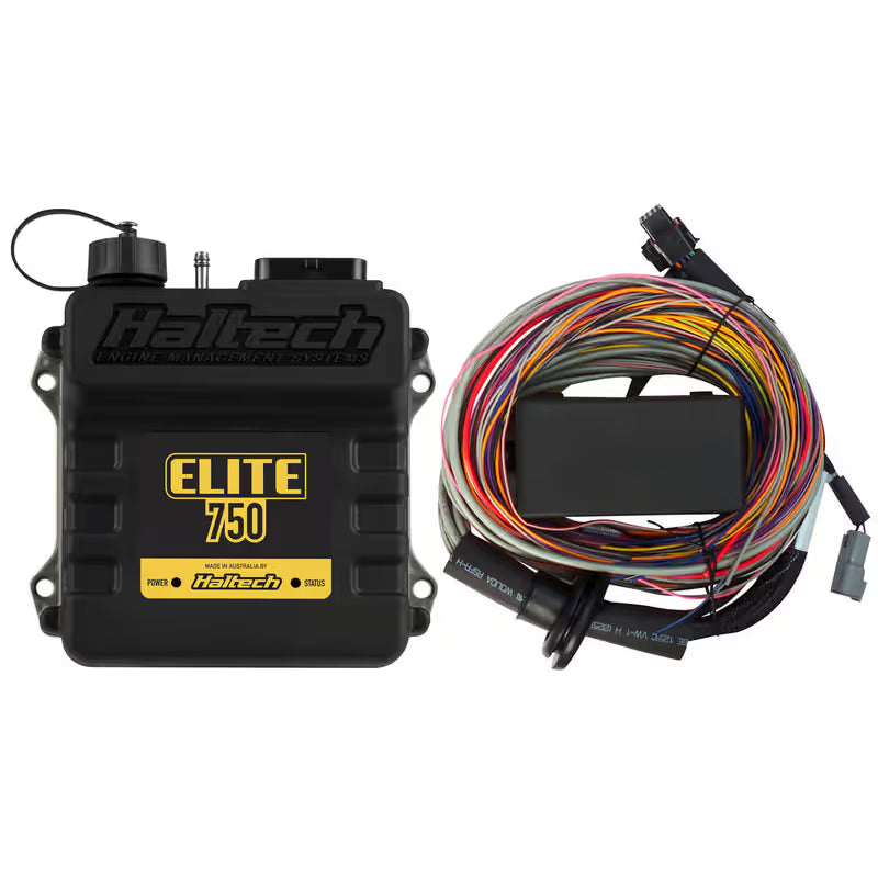 Elite 750 + Premium Universal Wire-in Harness Kit Length: 2.5m (8')