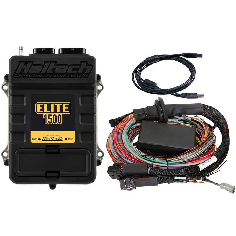 Elite 1500 + Premium Universal Wire-in Harness Kit Length: 2.5m (8')