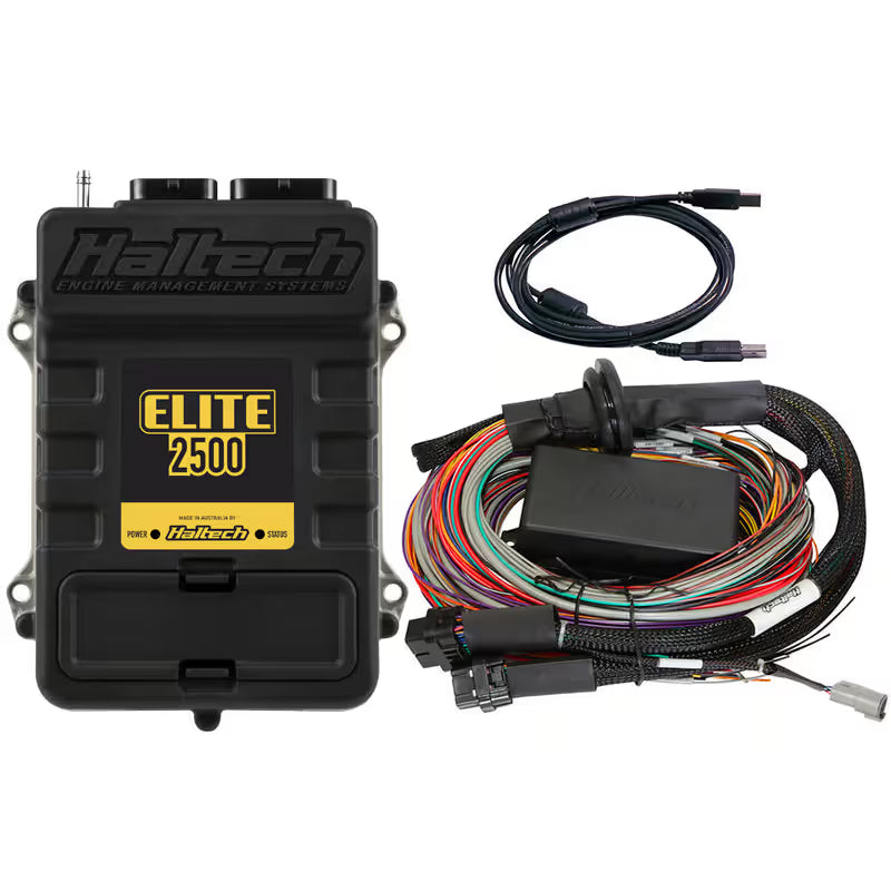 Elite 2500 + Premium Universal Wire-in Harness Kit Length: 2.5m (8')